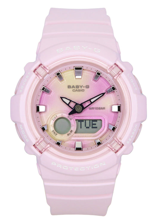 Casio Baby-G Analog Digital Resin Strap Multicolor Dial Quartz BGA-280TD-4A 100M Women's Watch