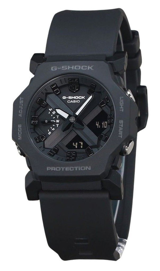 Casio G-Shock Analog Digital Black Resin Black Dial Quartz GA-2300-1A 200M Men's Watch