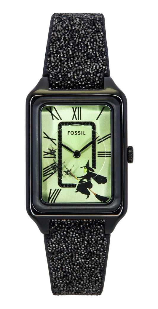 Fossil The Wizard of Oz Limited Edition Fabric Strap Green Dial Quartz LE1198 Women's Watch