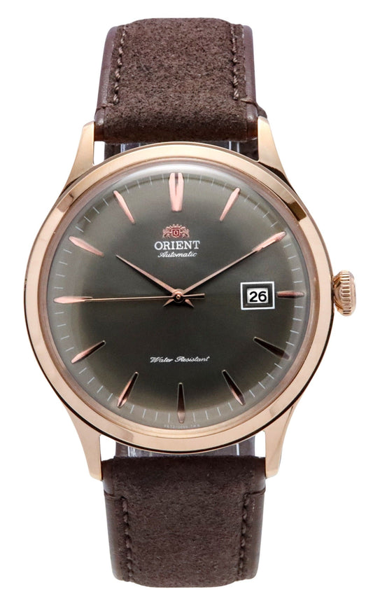Orient Bambino Version 4 Leather Strap Bronze Dial Automatic A-AC0P04Y10B RA-AC0P04Y30B Men's Watch