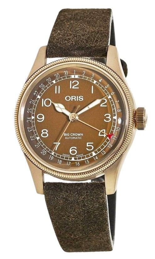 Oris Big Crown Pointer Date Bronze Dial Automatic Diver's 01 754 7741 3166-07 5-20 74BR 300M Men's Watch