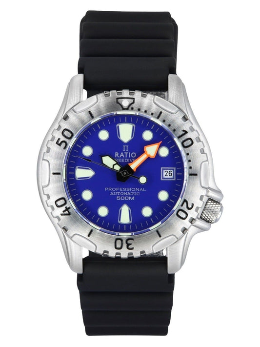 Ratio FreeDiver Professional 500M Sapphire Blue Dial Automatic 32GS202A-BLU Men's Watch