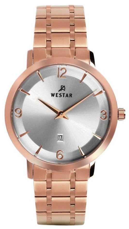 Westar Profile Stainless Steel Silver Dial Quartz 40220PPN607 Women's Watch