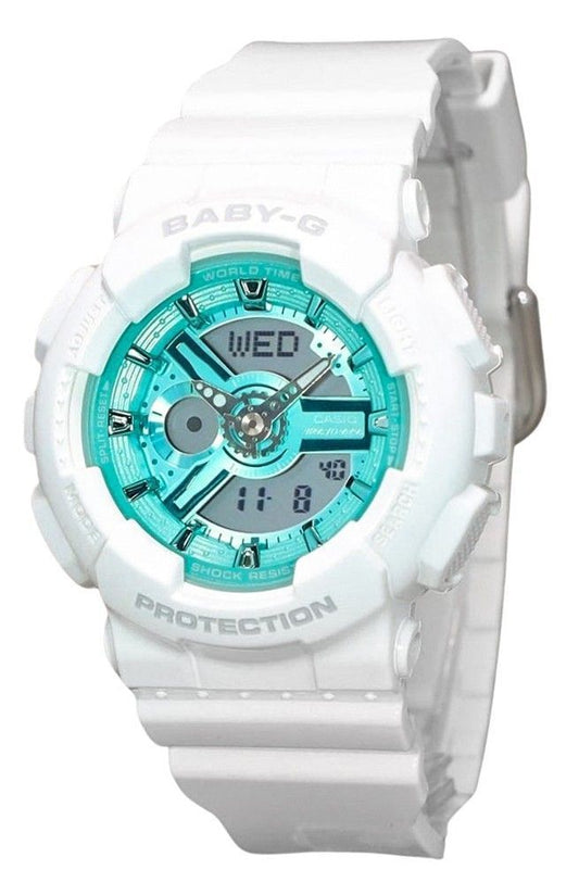 Casio Baby-G Seasonal Collection 2023 Analog Digital Green Dial Quartz BA-110XWS-7A 100M Women's Watch