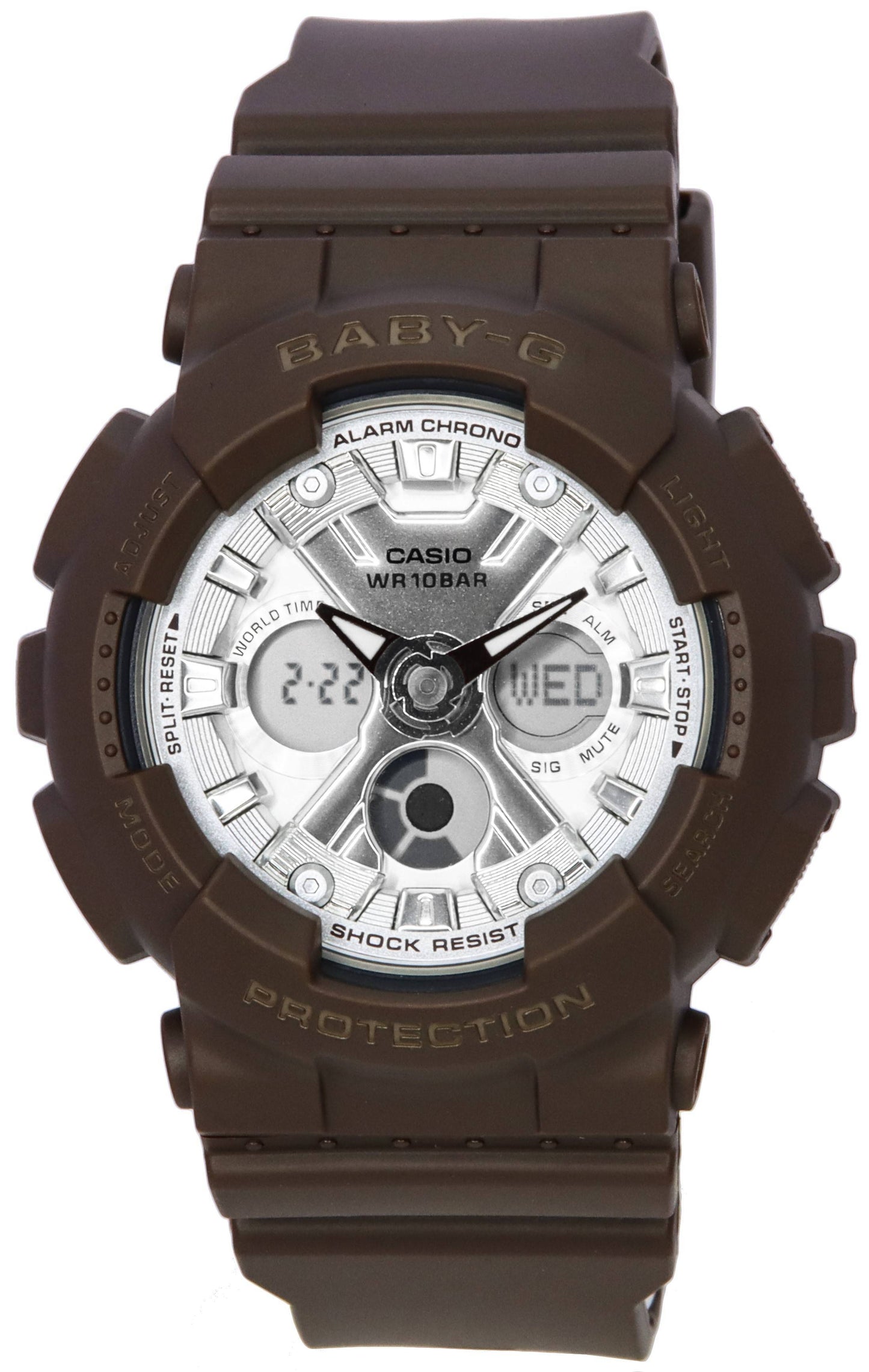 Casio Baby-G Sweets Collection Chocolate Analog Digital Quartz BA-130SW-5A BA130SW-5 100M Women's Watch