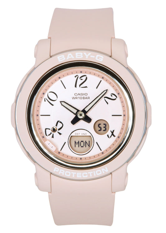 Casio Baby-G Analog Digital Resin Strap Pink Dial Quartz BGA-290RA-4A 100M Women's Watch