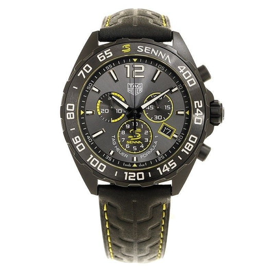 Tag Heuer Formula 1 X Senna Chronograph Grey Dial Quartz CAZ101AJ.FC6487 200M Men's Watch