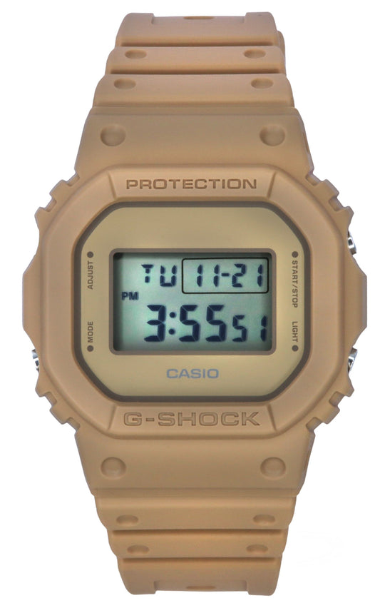 Casio G-Shock Natural Color Series Digital Resin Strap Quartz DW-5600NC-5 200M Men's Watch