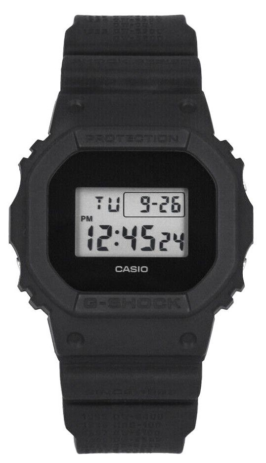 Casio G-Shock 40th Anniversary Remaster Black Limited Edition Digital Quartz DWE-5657RE-1 200M Men's Watch With Gift Set