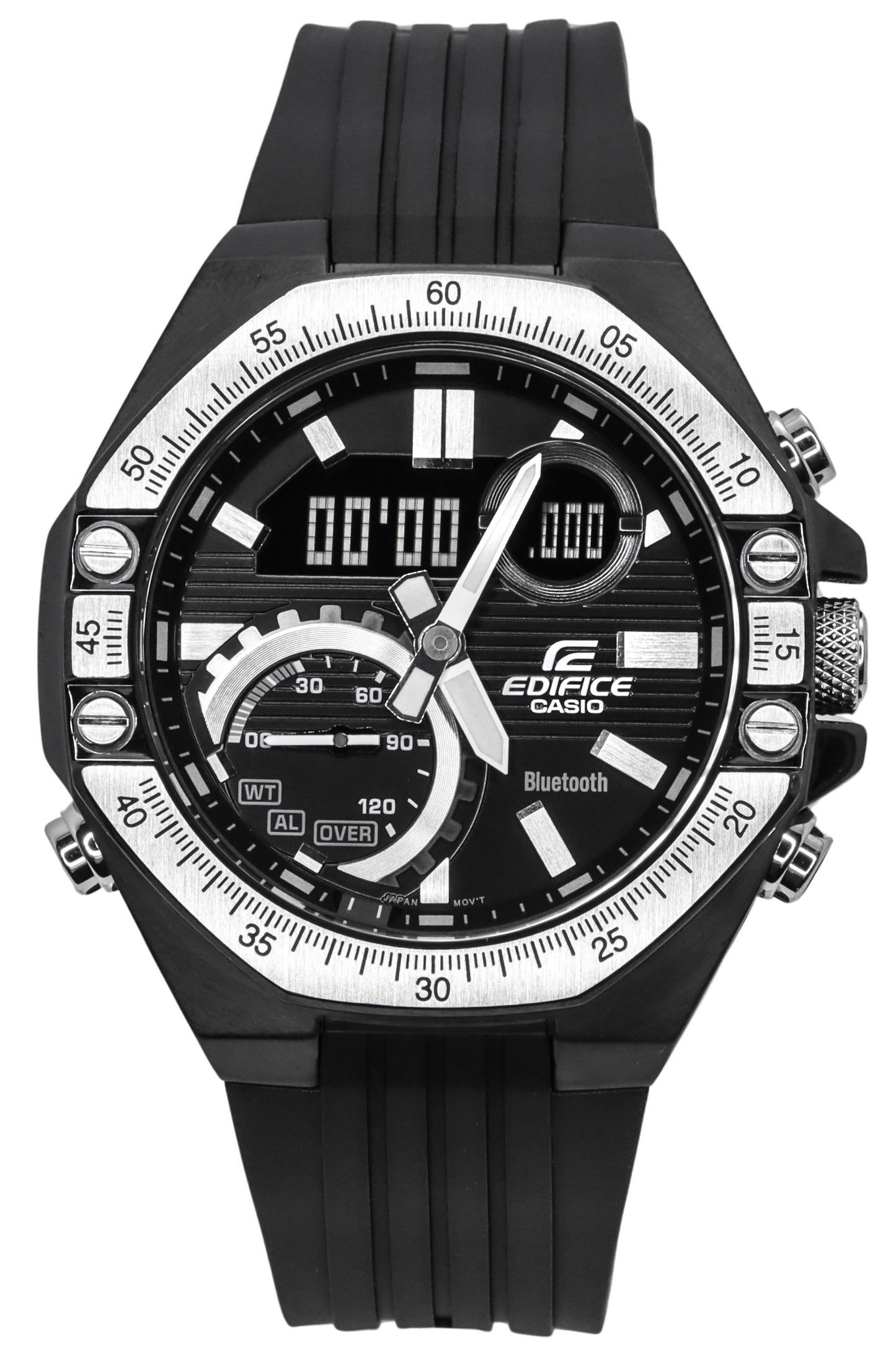 Casio Edifice Automotive Toolkit Inspired Design Series Analog Digital Quartz ECB-10TP-1A 100M Men's Watch