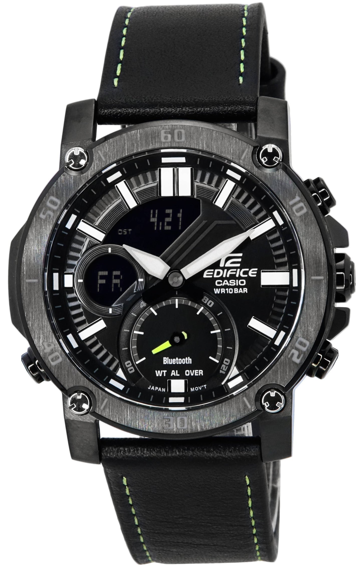 Casio Edifice Smartphone Link Analog Digital Bluetooth Quartz ECB-20CL-1A ECB20CL-1 100M Men's Watch