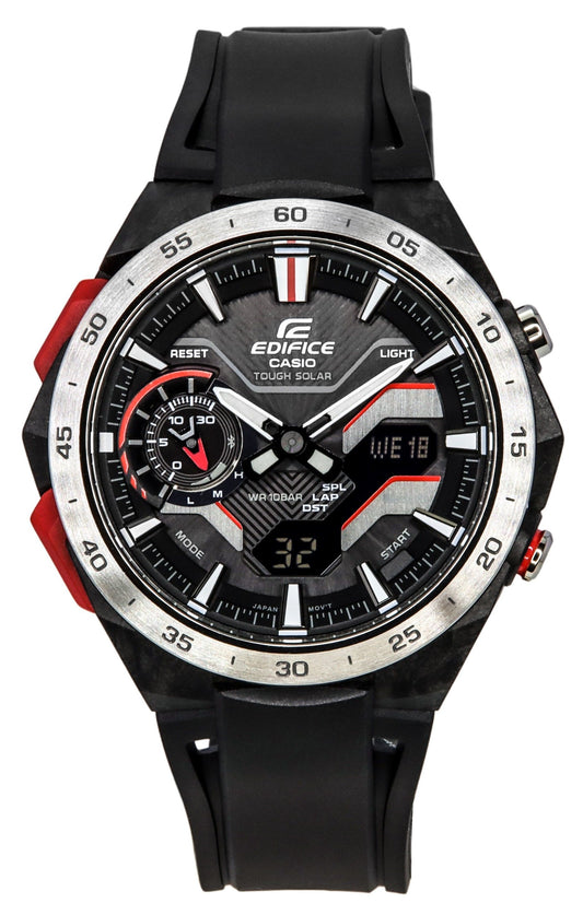 Casio Edifice Windflow Mobile link Analog Digital Black Dial Solar ECB-2200P-1A 100M Men's Watch