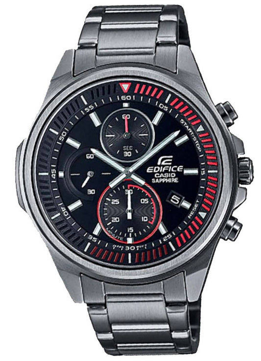 Casio Edifice Chronograph Analog Stainless Steel Quartz EFR-S572DC-1A EFRS572DC-1 100M Men's Watch