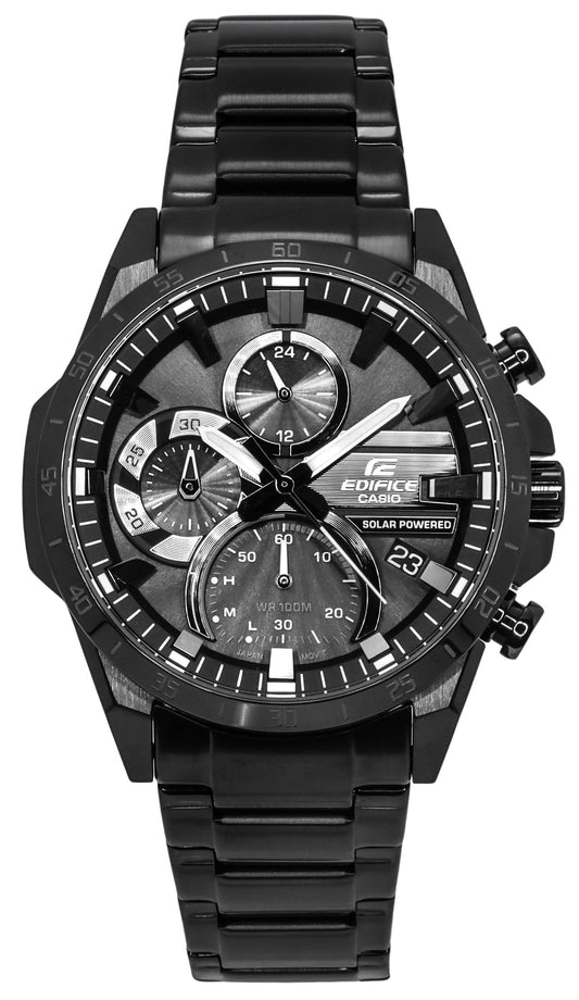 Casio Edifice Analog Chronograph Stainless Steel Solar Powered EQS-940DC-1A 100M Men's Watch