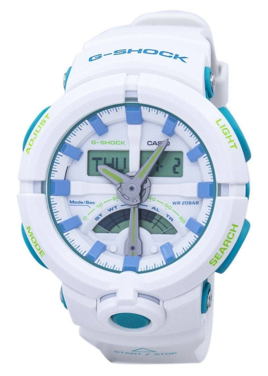 Casio G-Shock Shock Resistant Alarm Analog Digital GA-500WG-7A GA500WG-7A Men's Watch