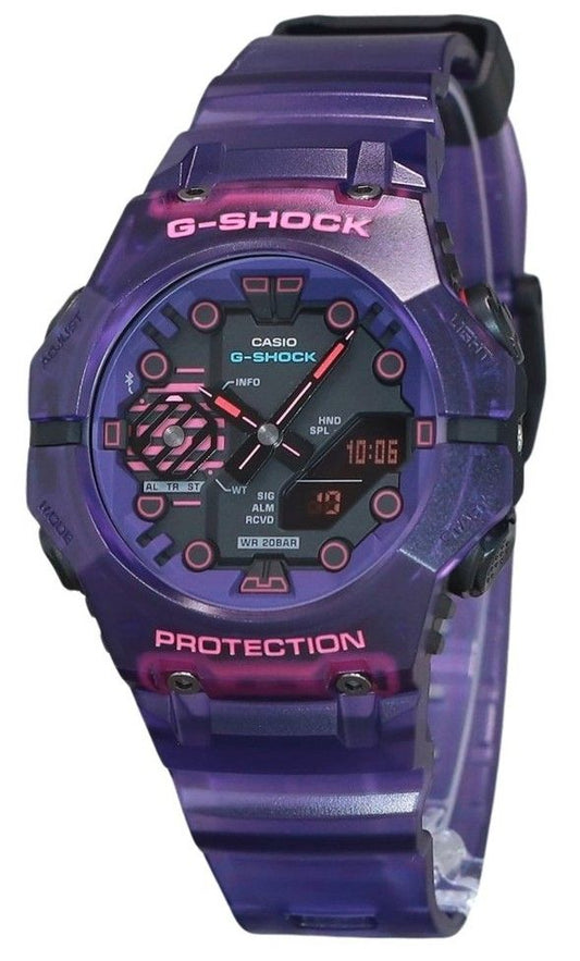 Casio G-Shock Cyberspace Analog Digital Smartphone Link Bluetooth Black Dial Quartz GA-B001CBRS-6A 200M Men's Watch