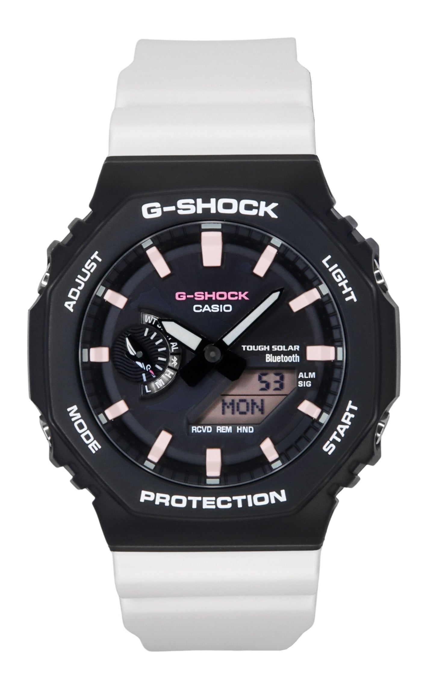 Casio G-Shock Analog Digital Charles Darwin Foundation Smartphone Link Black Dial Solar GA-B2100CD-1A7 200M Men's Watch