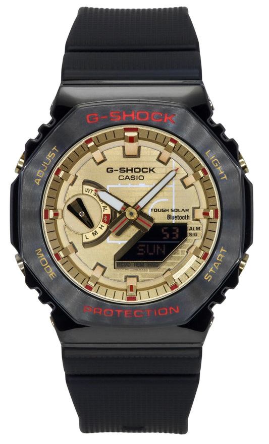 Casio G-Shock G-Steel Analog Digital Rui Hachimura Signature Model Smartphone Link Solar GBM-2100RH-1A 200M Men's Watch