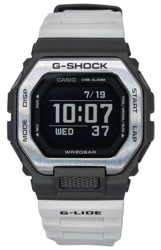 Casio G-Shock Move G-Lide Mobile Link Digital Gray Resin Strap Quartz GBX-100TT-8 200M Men's Watch