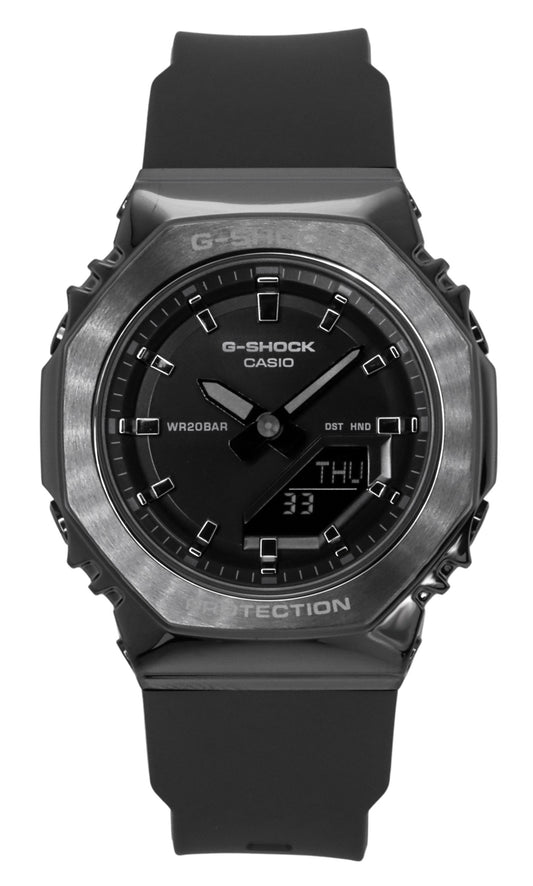 Casio G-Shock Analog Digital Bio-Based Resin Strap Black Dial Quartz GM-S2110B-8A 200M Women's Watch