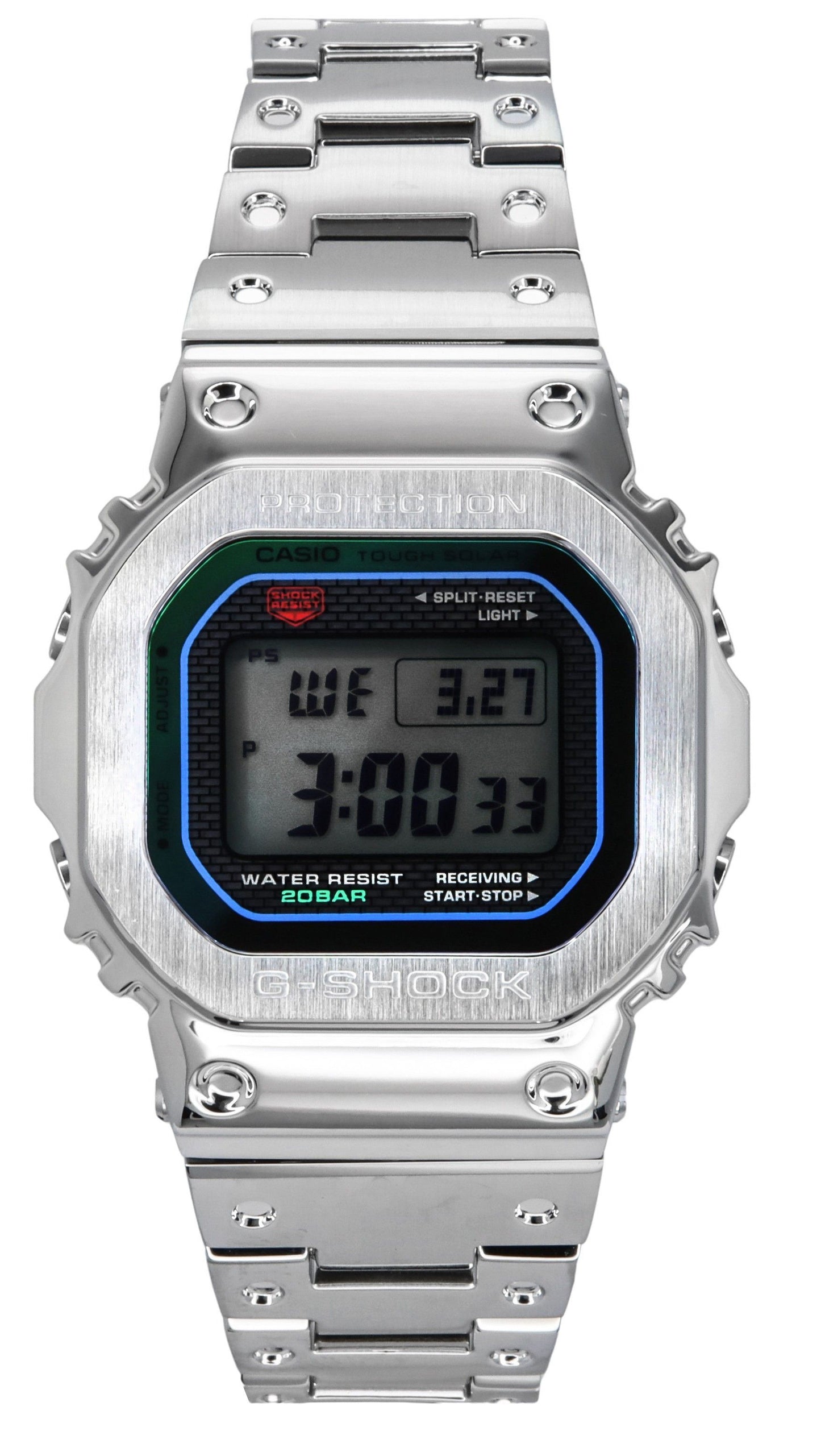 Casio G-Shock Full Metal Digital Smartphone Link Bluetooth Solar GMW-B5000PC-1 200M Men's Watch