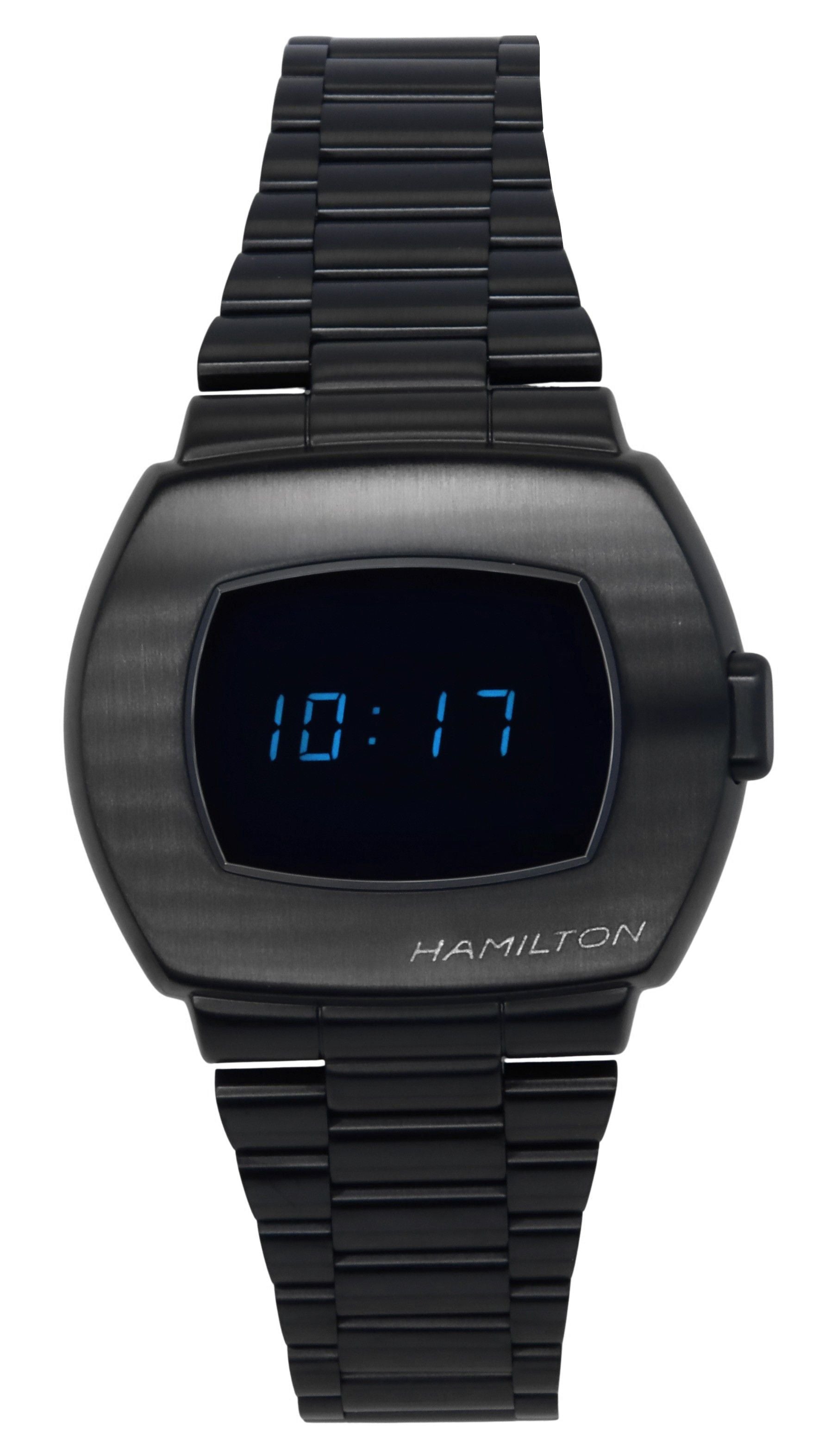 Hamilton American Classic PSR Digital Stainless Steel Quartz H52404131 100M Men's Watch