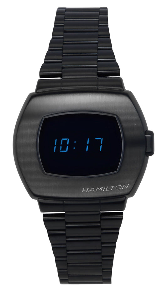 Hamilton American Classic PSR Digital Stainless Steel Quartz H52404131 100M Men's Watch