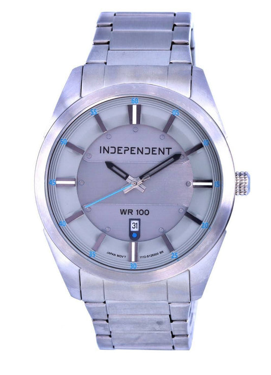 Independent Stainless Steel Silver Dial Quartz IB5-314-61 100M Men's Watch