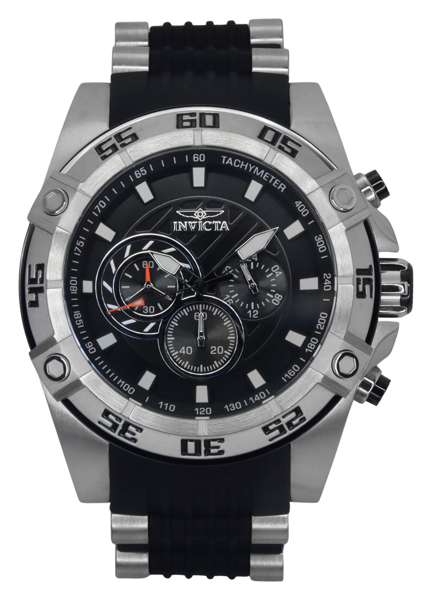 Invicta Speedway Chronograph Black Dial Quartz 25505 100M Men's Watch