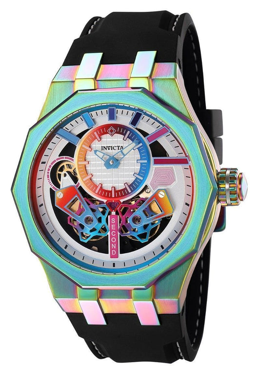 Invicta Specialty Silicone Strap Multicolor Dial Automatic 43199 100M Men's Watch