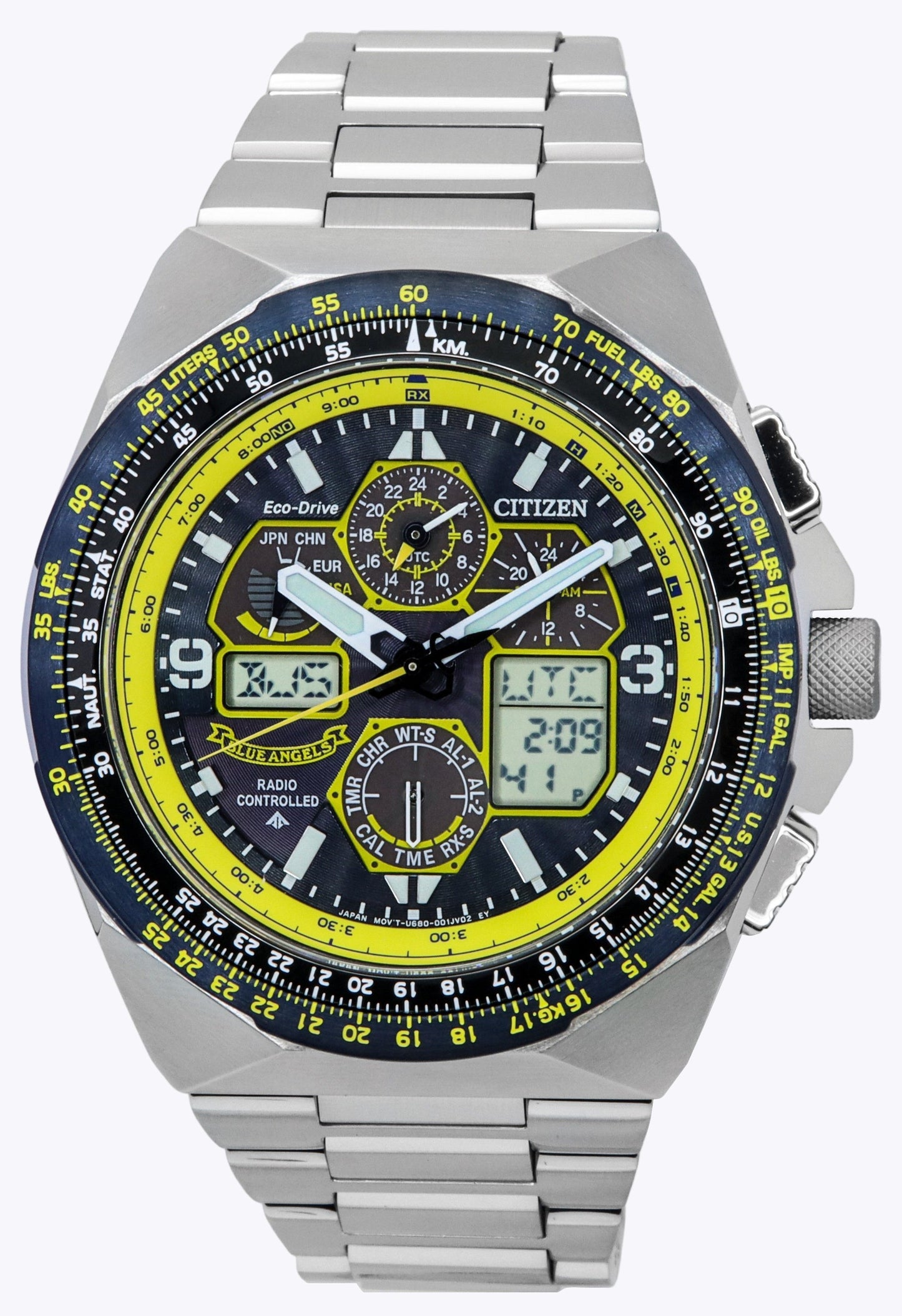 Citizen Promaster Skyhawk A-T Blue Angels Chronograph Eco-Drive Diver's JY8125-54L 200M Men's Watch