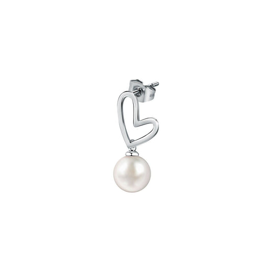 La Petite Story Single Steel Earrings With Synthetic Pearl LPS02AQM24 For Women