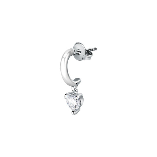 La Petite Story Single Steel Earrings With Clear Zircon LPS02AQM33 For Women