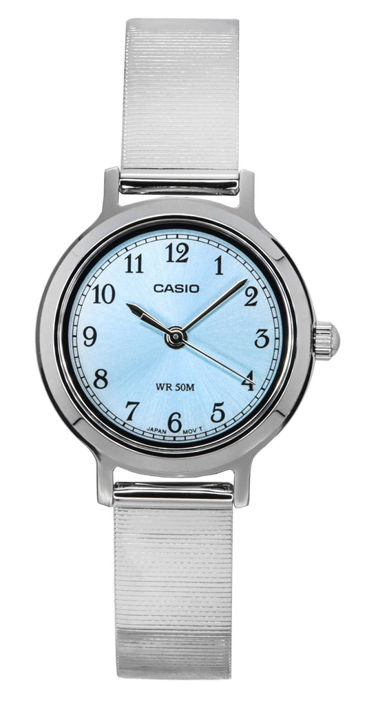 Casio Standard Analog Stainless Steel Blue Dial Quartz LTP-B170D-2BV Women's Watch