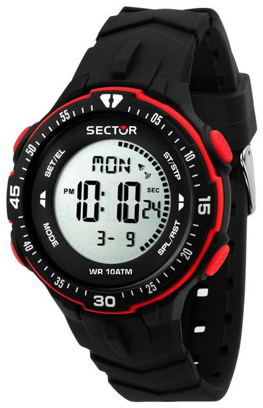 Sector EX-26 Digital Plastic Strap Quartz R3251280001 100M Men's Watch