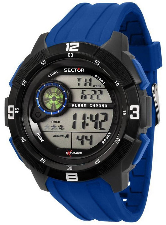 Sector EX-04 Digital Silicon Strap Quartz R3251535002 Men's Watch