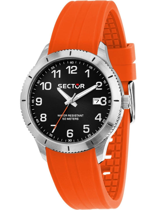 Sector 270 Silicone Strap Black Dial Quartz R3251578017 Men's Watch