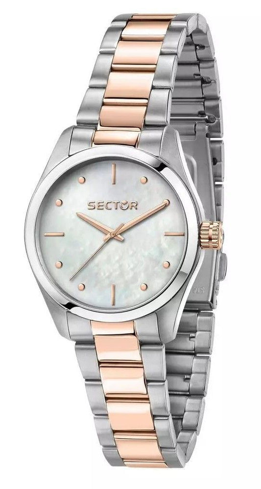 Sector 270 Just Time Two Tone Stainless Steel Silver Dial Quartz R3253578508 Women's Watch