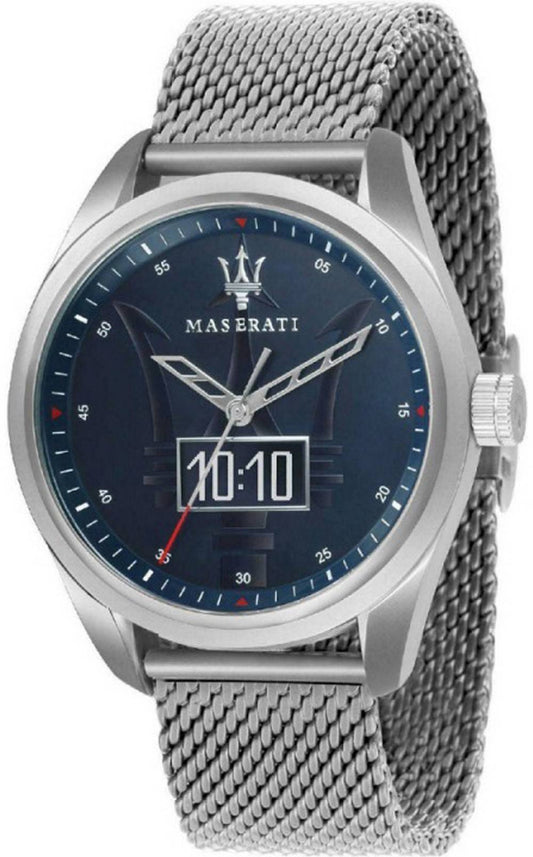 Maserati Traguardo Blue Dial Quartz R8853112002 100M Men's Watch