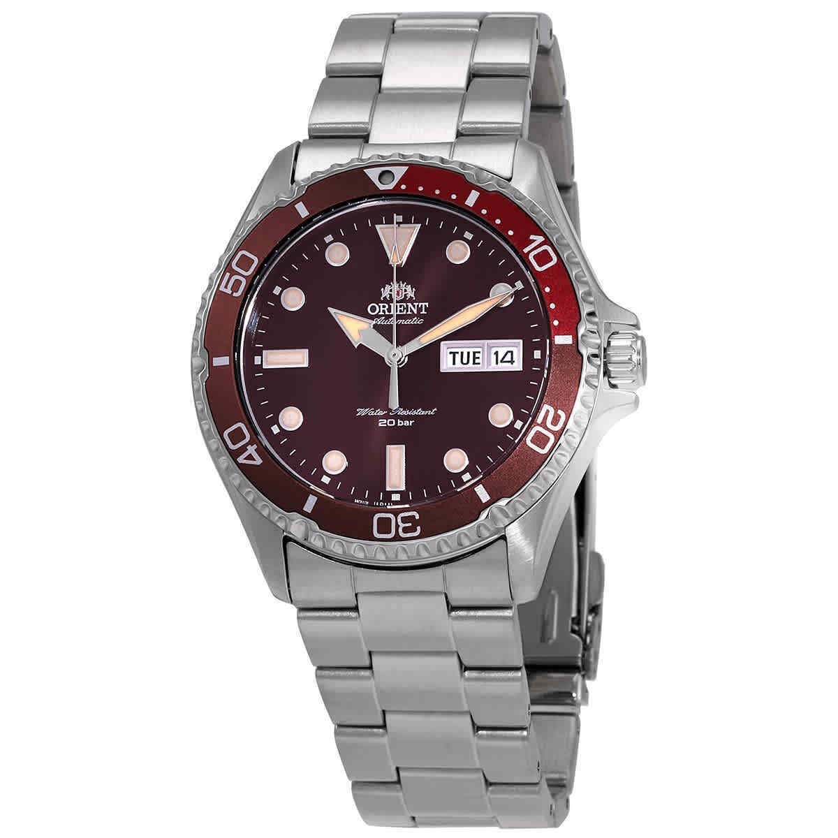 Orient Sports Mako Diver's Stainless Steel Automatic RA-AA0814R19B 200M Men's Watch