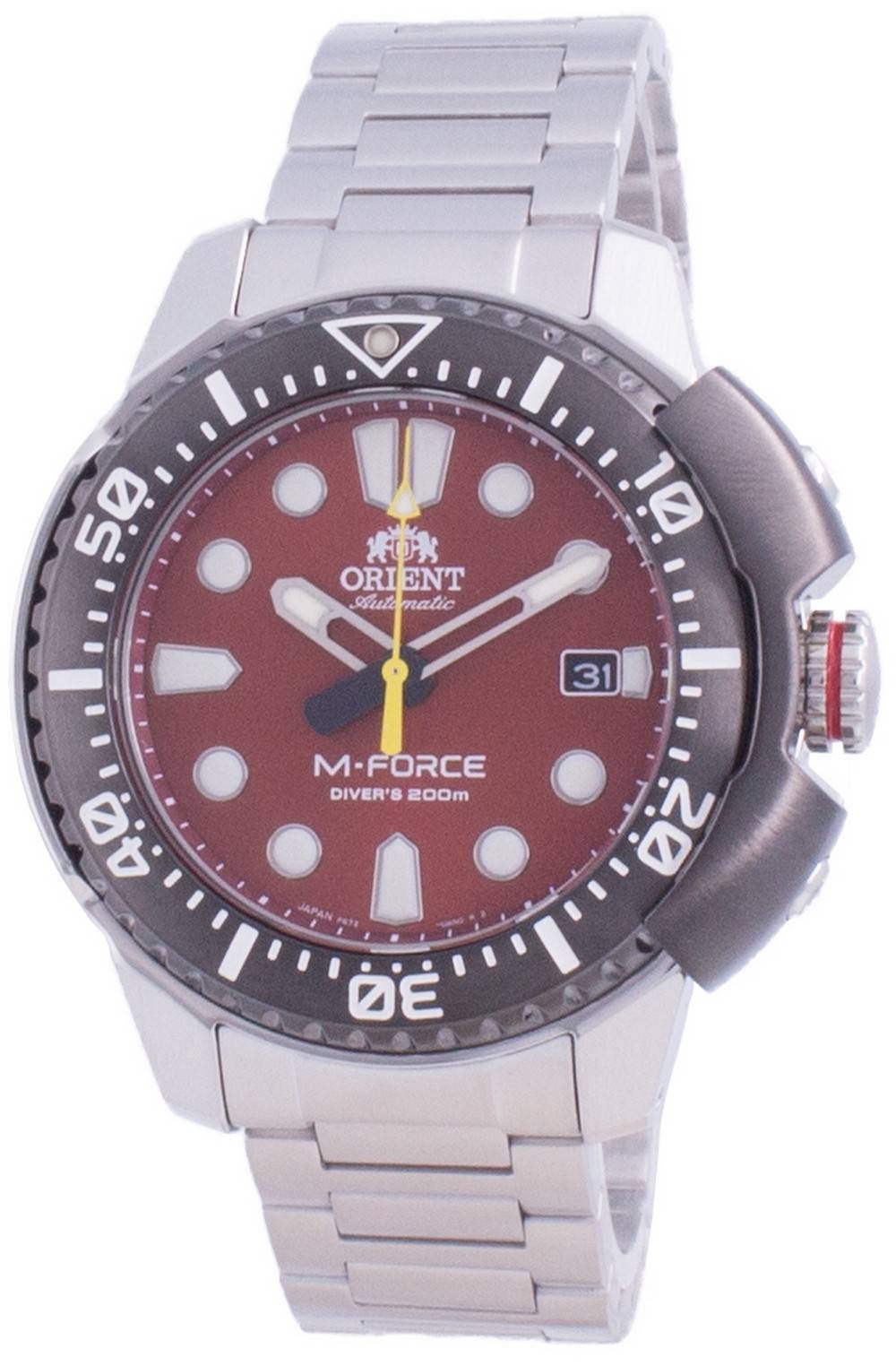 Orient M-Force AC0L 70th Anniversary Automatic Diver's RA-AC0L02R00B Japan Made 200M Men's Watch