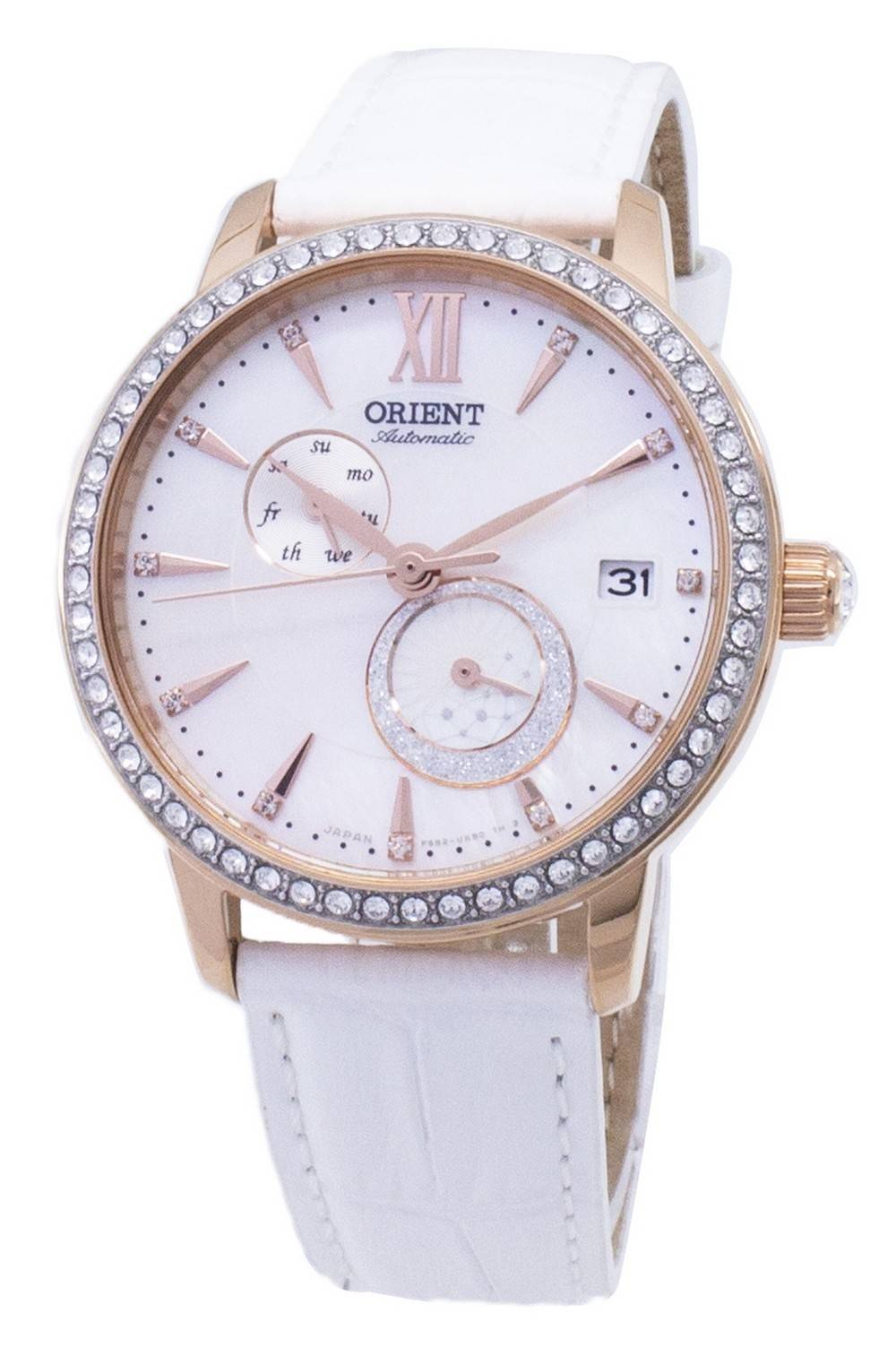 Orient Sun And Moon RA-AK0004A00C Diamond Accents Automatic Women's Watch