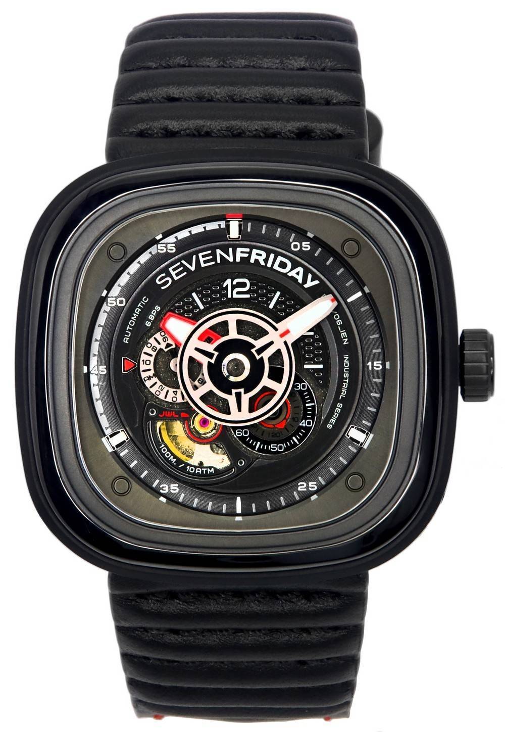 Sevenfriday P-Series Automatic Power Reserve P3C/06 SF-P3C-06 Men's Watch