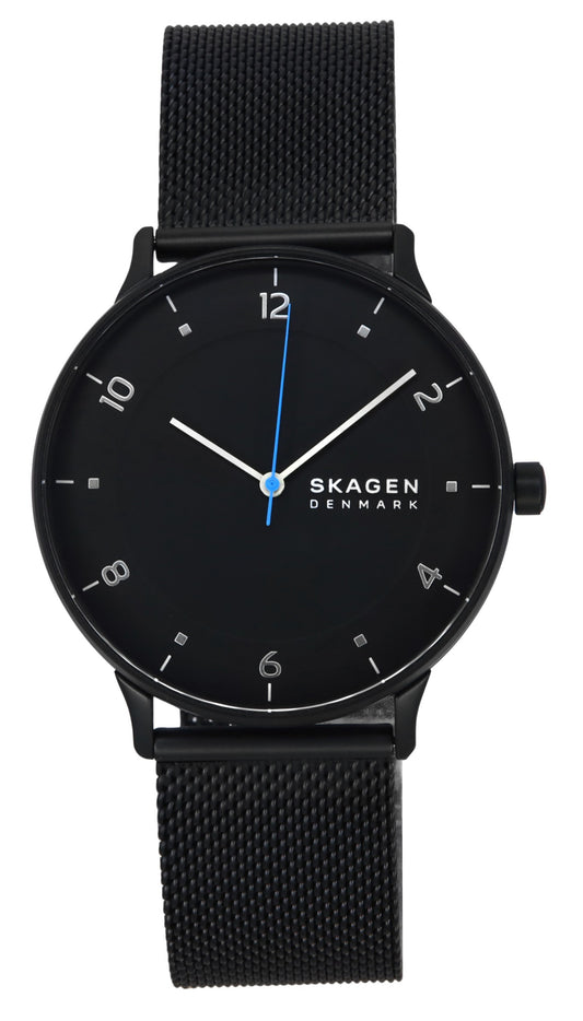 Skagen Riis Midnight Stainless Steel Black Dial Quartz SKW6886 Men's Watch