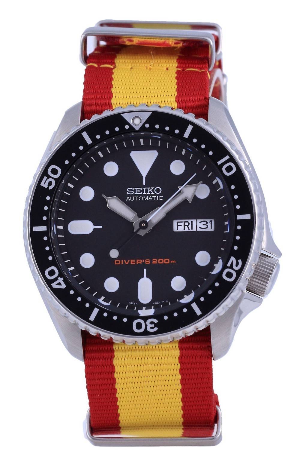 Seiko Automatic Diver's Polyester SKX007K1-var-NATO29 200M Men's Watch