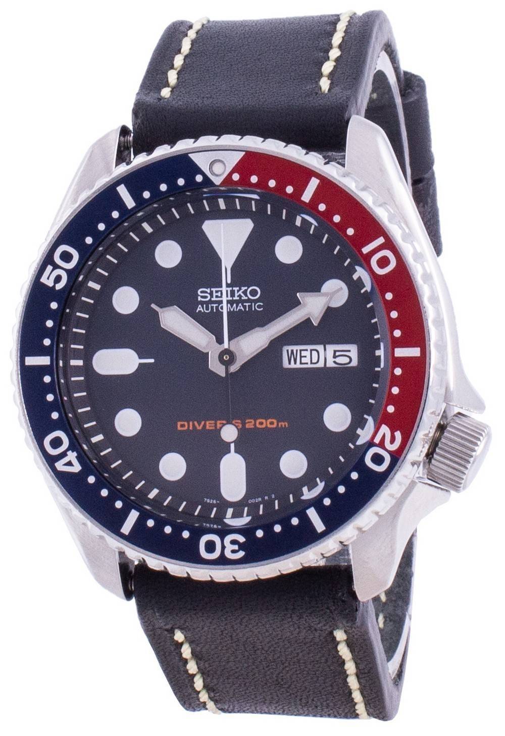 Seiko Automatic Diver's Blue Dial SKX009K1-var-LS16 200M Men's Watch