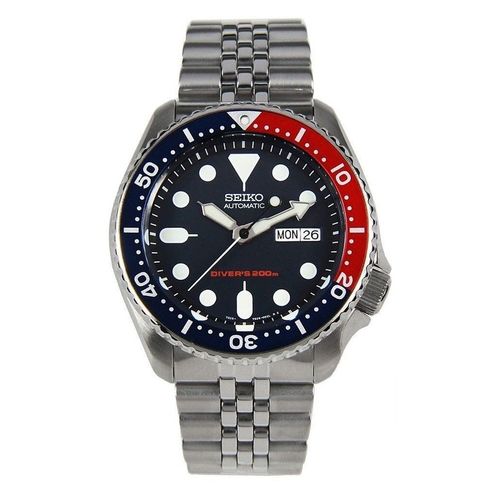 Seiko Automatic Diver's 200M Jubilee Bracelet SKX009K2 Men's Watch