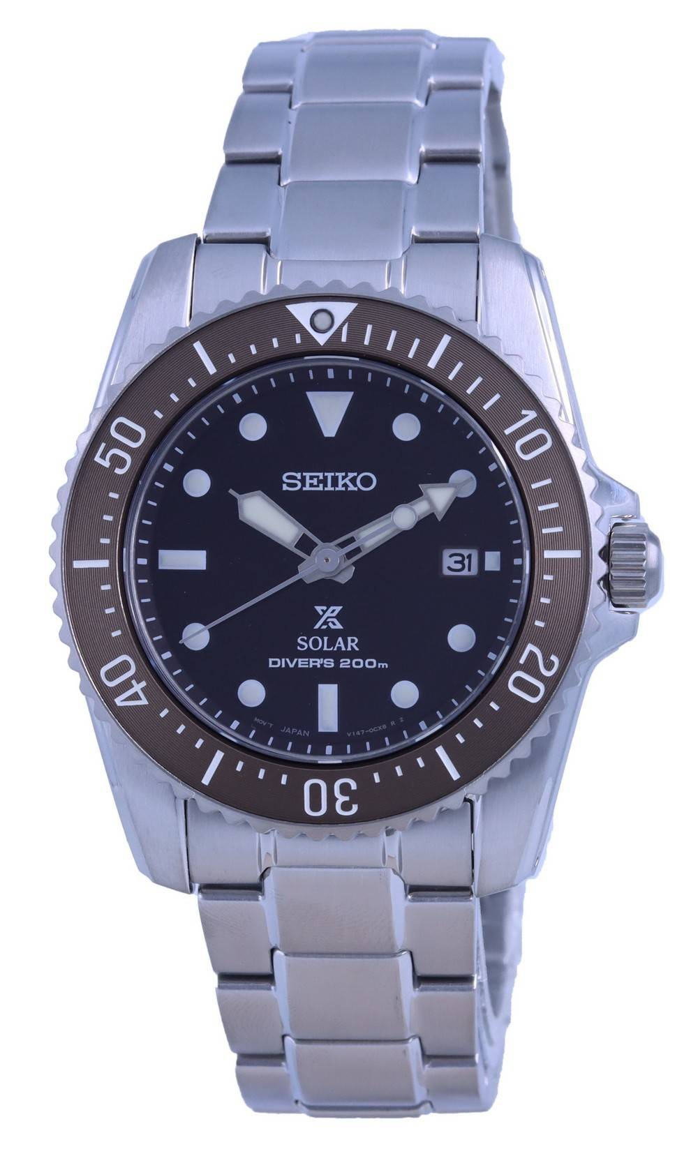 Seiko Prospex Compact Scuba Solar Diver's SNE571 SNE571P1 SNE571P 200M Men's Watch