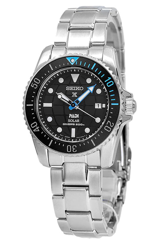 Seiko Prospex Padi Special Edition Solar Diver's SNE575 SNE575P1 SNE575P 200M Men's Watch