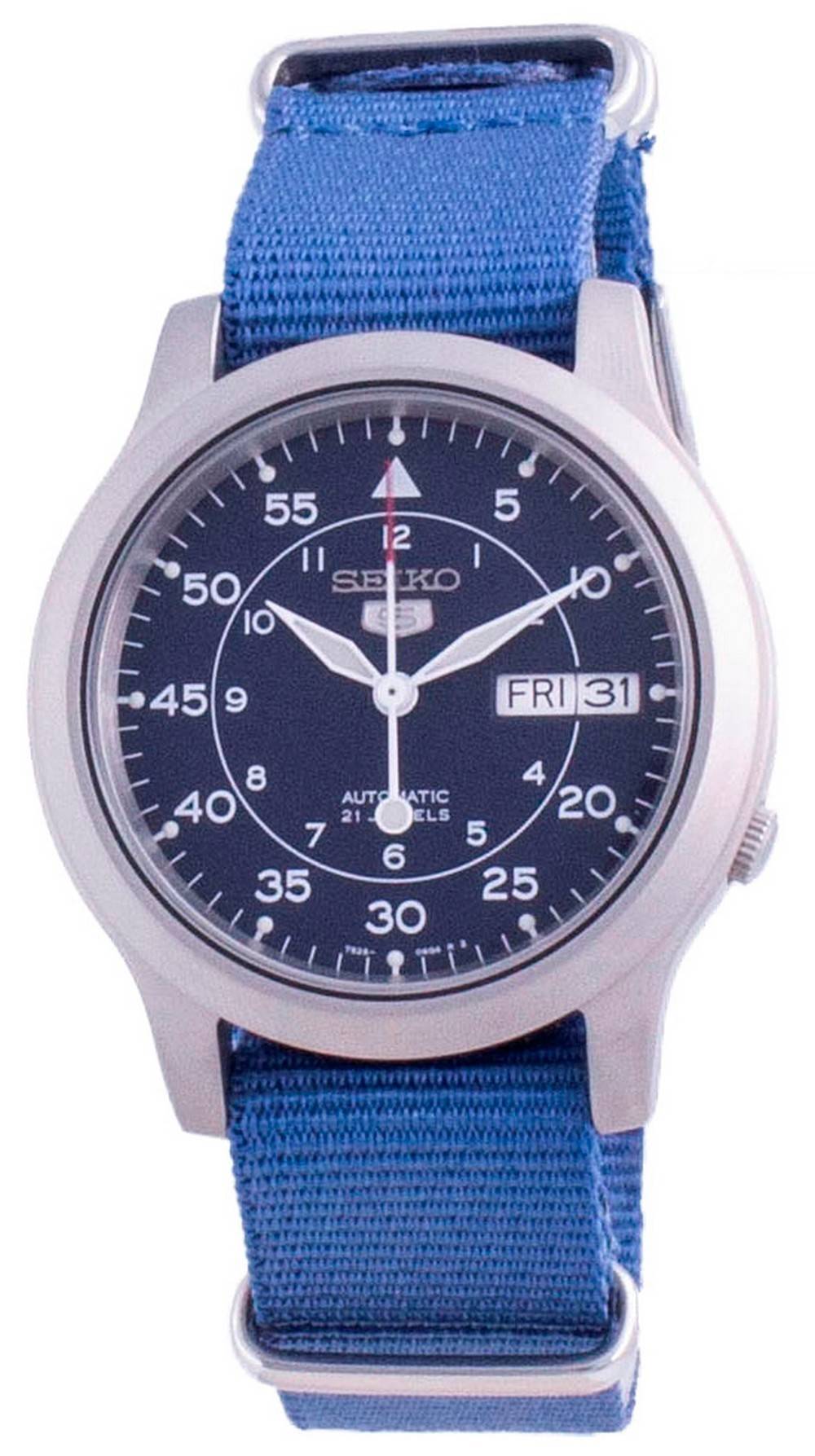 Seiko 5 Military SNK807K2-var-NATOS11 Automatic Nylon Strap Men's Watch